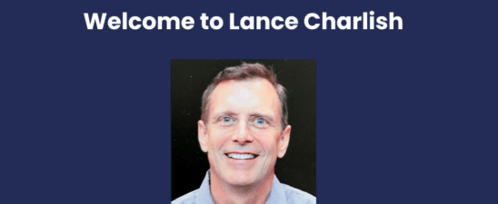 Lance Charlish Headshot and text reading "Welcome to Lance Charlish"