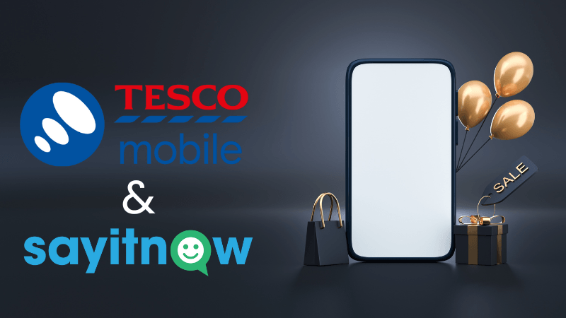 Alexa, Open Tesco Mobile - Say It Now